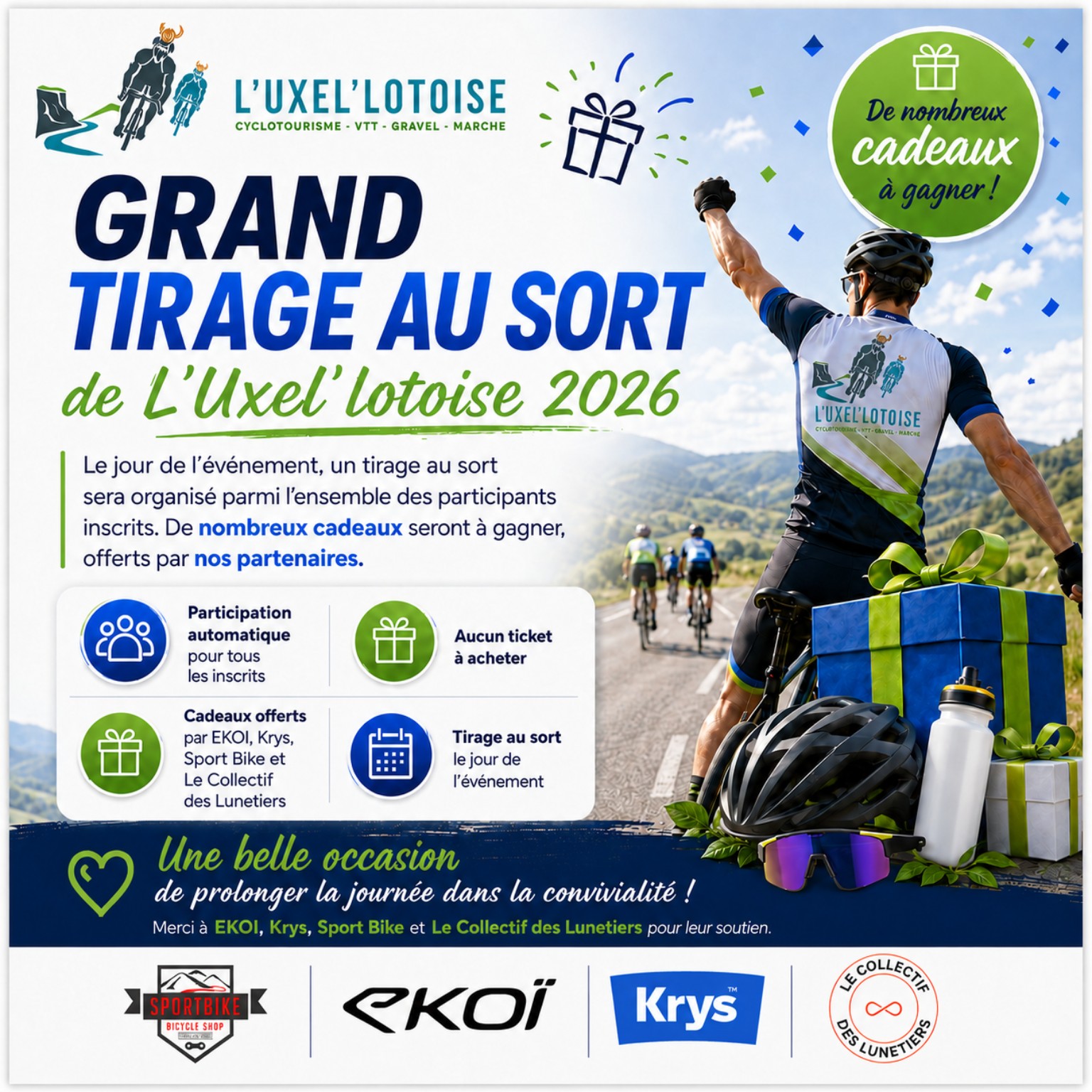 Grand tirage au sort de L'Uxel'Lotoise 2026 agrandi