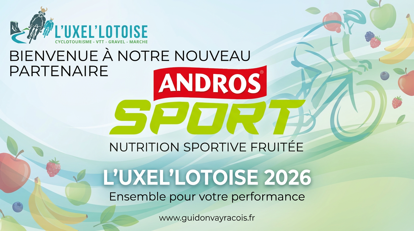 Andros Sport rejoint les partenaires de L'Uxel'Lotoise